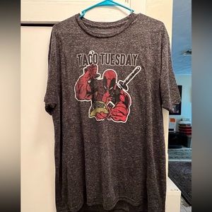 Deadpool Taco Tuesday tee xl